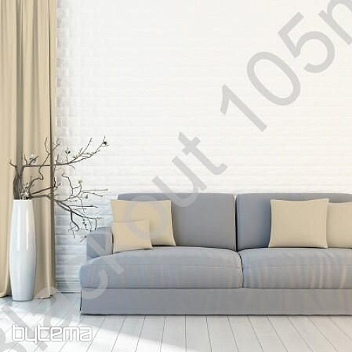 Tessuto decorativo BLACKOUT per tende beige 105