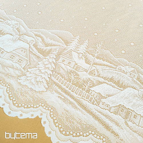 Tenda jacquard - PAESAGGIO INVERNALE A383101