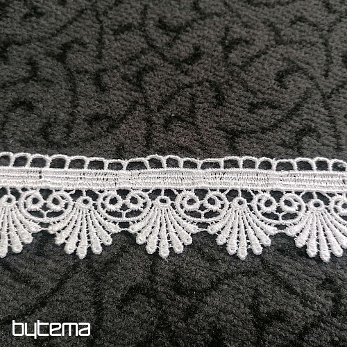 Laccio 5541/01- 4 cm bianco