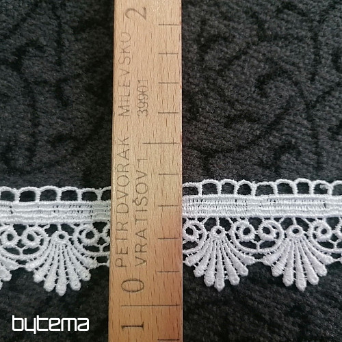 Laccio 5541/01- 4 cm bianco