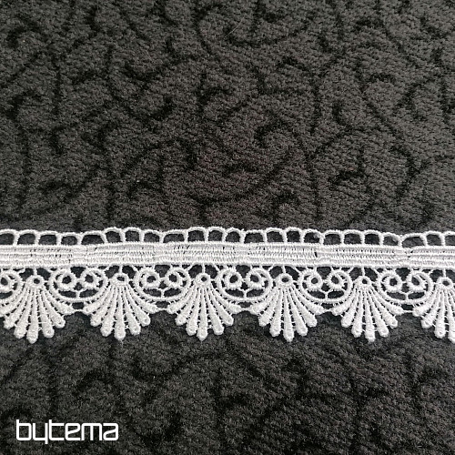 Laccio 5541/01- 4 cm bianco