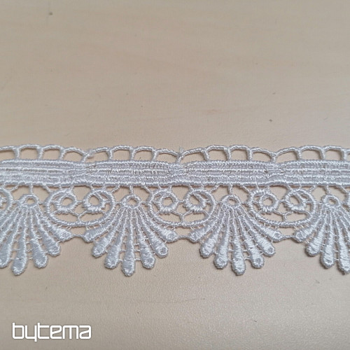 Laccio 5541/01- 4 cm bianco
