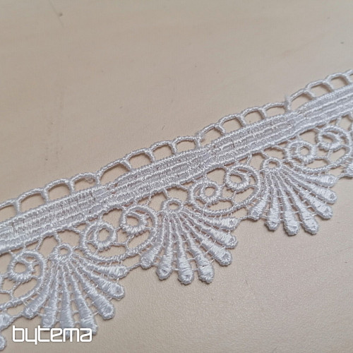 Laccio 5541/01- 4 cm bianco