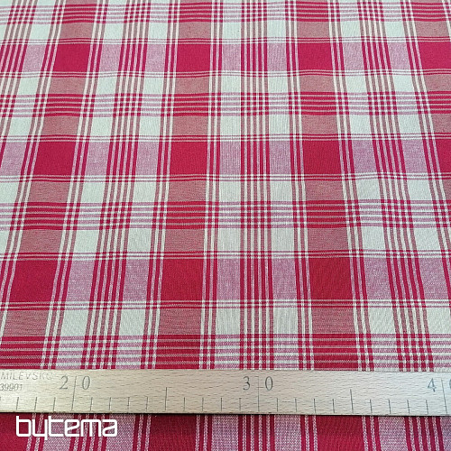 Tessuto decorativo DUSTIN a quadri
