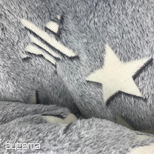 Coperta per bambini SHINY grigio