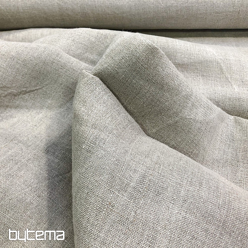 Tessuto di lino - beige chiaro