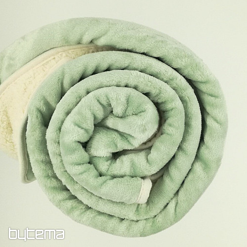Coperta Ovečka liscia al MENTOLO