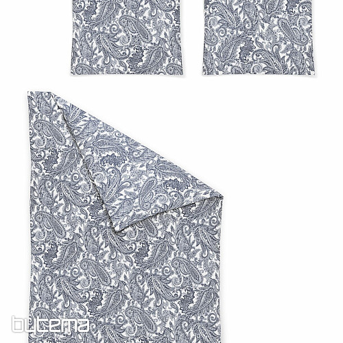 Biancheria da letto di lusso in raso IRISETTE FLORENZ 8447-20 BLAU