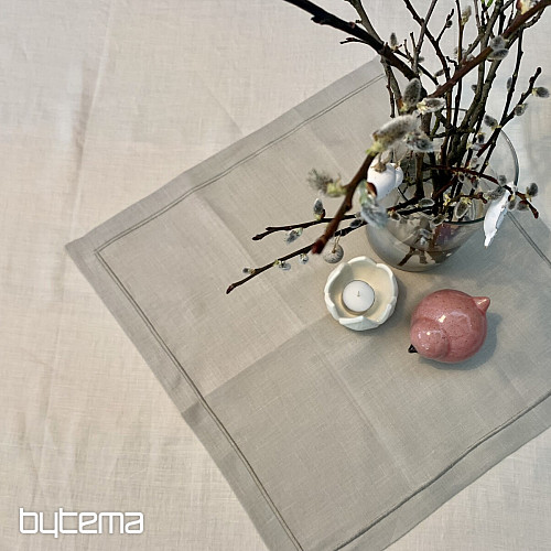 Tovaglia in lino - set 130x150 + 50x50