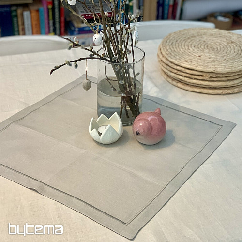 Tovaglia in lino - set 130x150 + 50x50