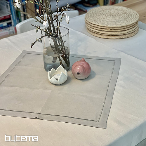 Tovaglia in lino - set 130x150 + 50x50