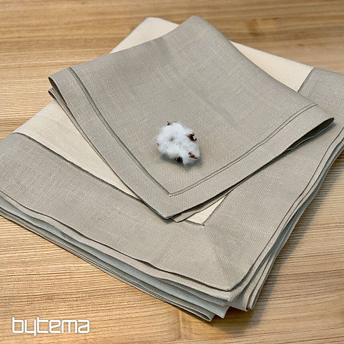 Tovaglia in lino - set 130x150 + 50x50