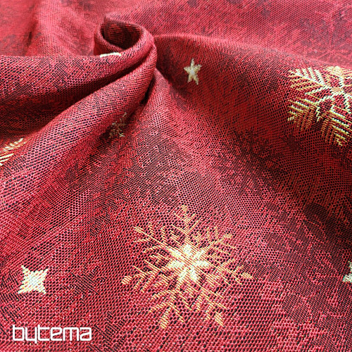 Tessuto da tappezzeria STELLE DI NATALE