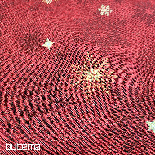 Tessuto da tappezzeria STELLE DI NATALE