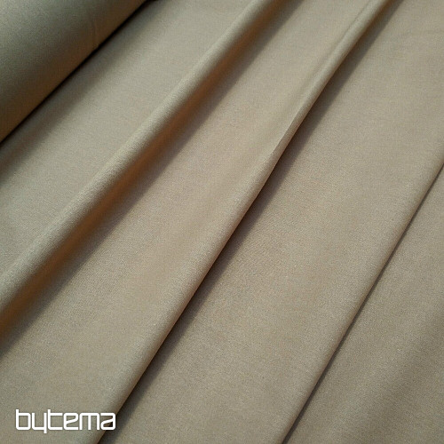 Tessuto in cotone TEINTURE CARAMEL