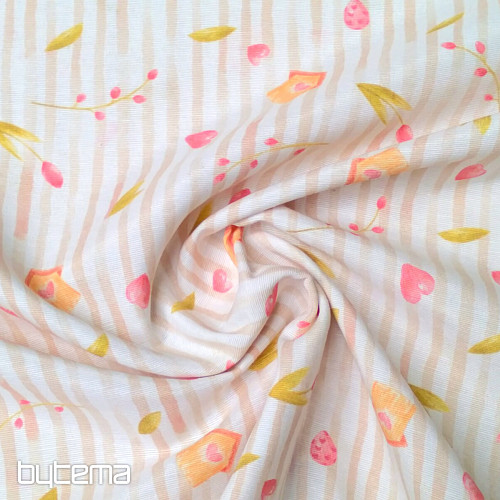 Tessuto decorativo SPRING BEIGE STRIPE