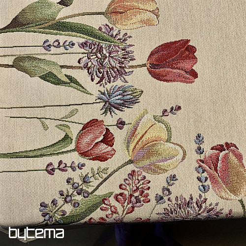 Tovaglia e sciarpa arazzo TULIP BORDURA