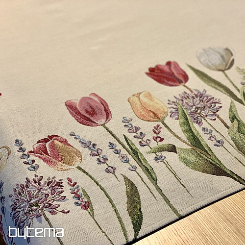 Tovaglia e sciarpa arazzo TULIP BORDURA