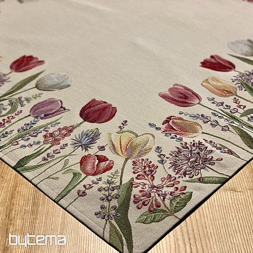 Tovaglia e sciarpa arazzo TULIP BORDURA