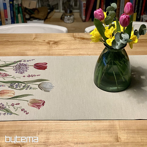 Tovaglia e sciarpa arazzo TULIP BORDURA
