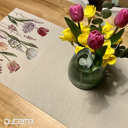 Tovaglia e sciarpa arazzo TULIP BORDURA