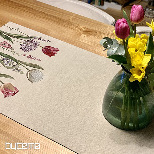 Tovaglia e sciarpa arazzo TULIP BORDURA