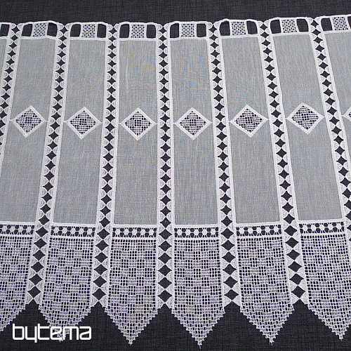 Tenda in vetro colorato ricamata di lusso MARIA SMETANOVÁ