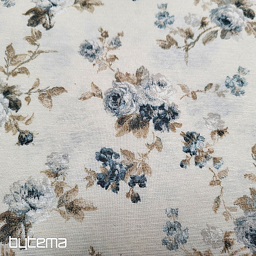 Tessuto decorativo ROSA BLU ALISA