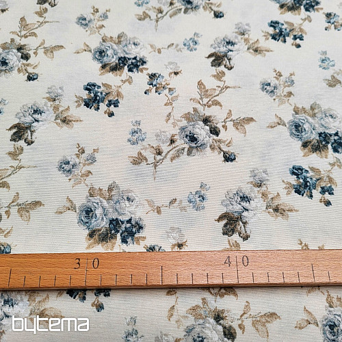 Tessuto decorativo ROSA BLU ALISA