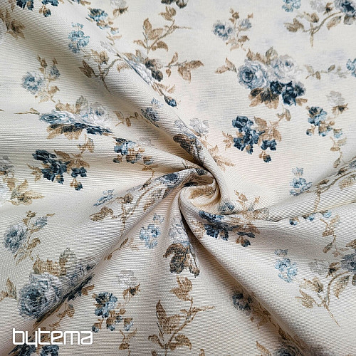 Tessuto decorativo ROSA BLU ALISA