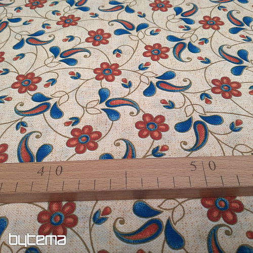 Tessuto decorativo GINA BLU