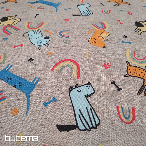 Tessuto decorativo DOG&#39;S DREAM