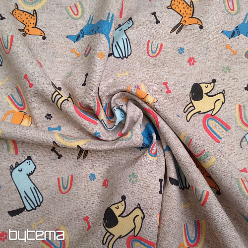 Tessuto decorativo DOG&#39;S DREAM