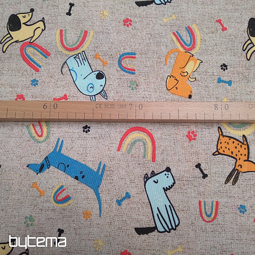Tessuto decorativo DOG&#39;S DREAM