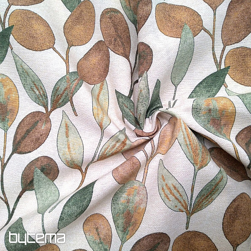 Tessuto decorativo HOJAS GREEN LEAVES