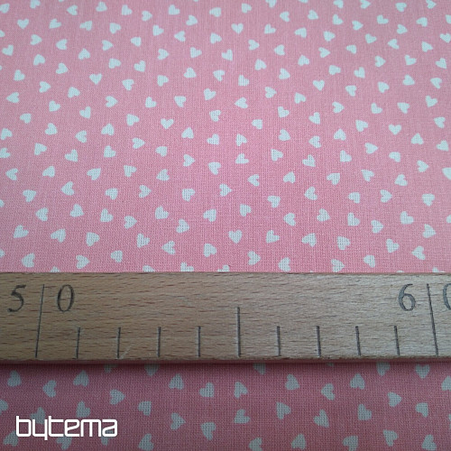 Tessuto di cotone MINI CUORI