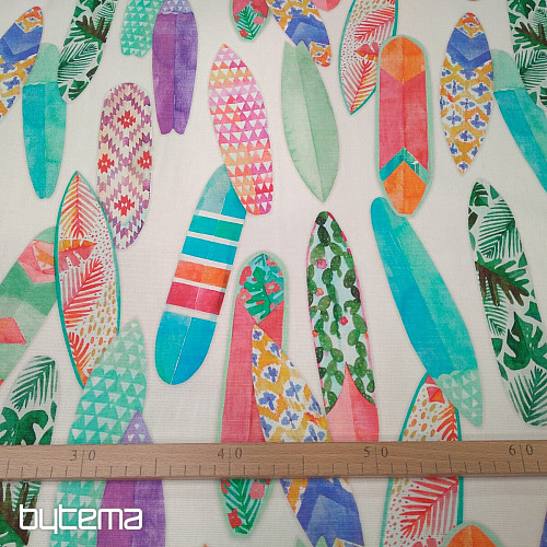 Tessuto decorativo SURF TURCHESE