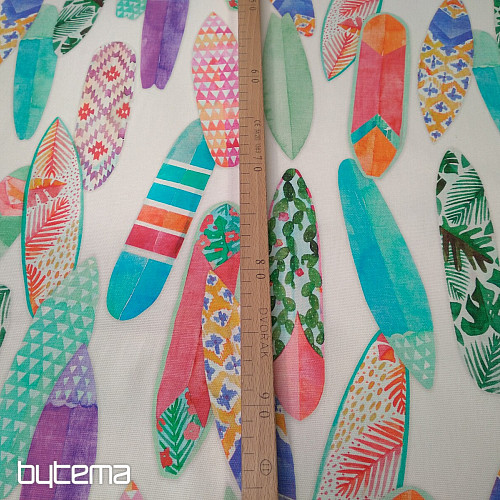 Tessuto decorativo SURF TURCHESE