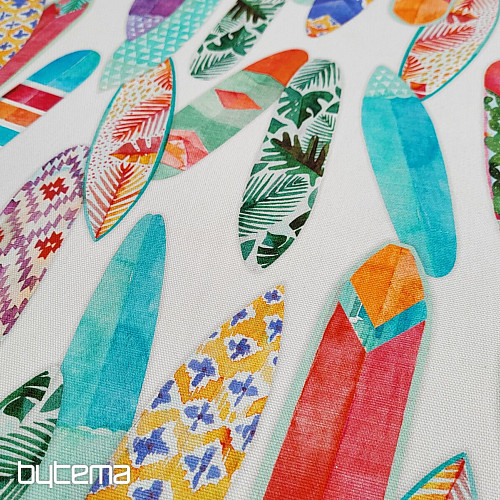 Tessuto decorativo SURF TURCHESE