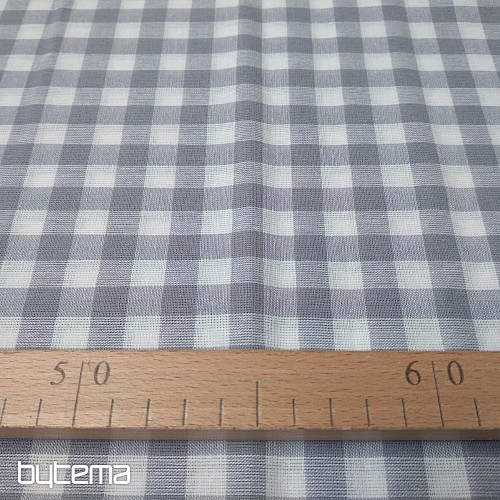 Tessuto decorativo KANAFAS grigio 1x1 cm