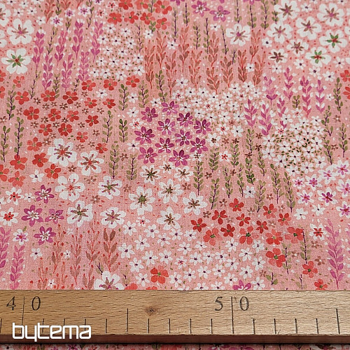 Tessuto di cotone EMMA ROSA