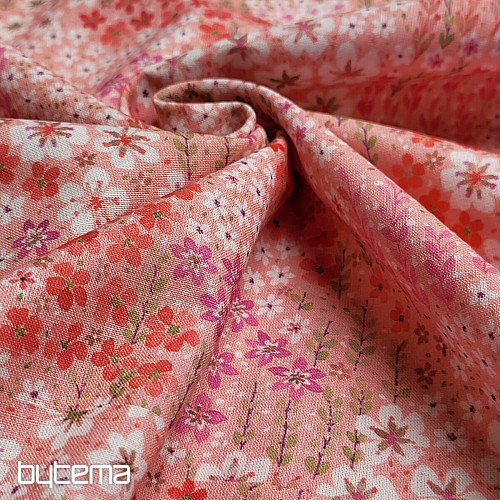 Tessuto di cotone EMMA ROSA