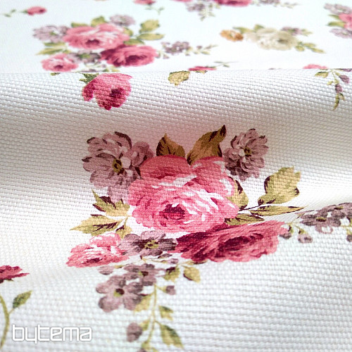 Tessuto decorativo WARWICK LARGE ROSE