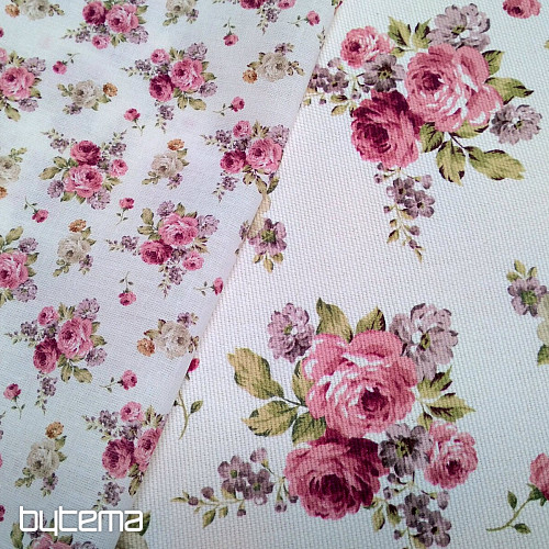 Tessuto decorativo WARWICK LARGE ROSE