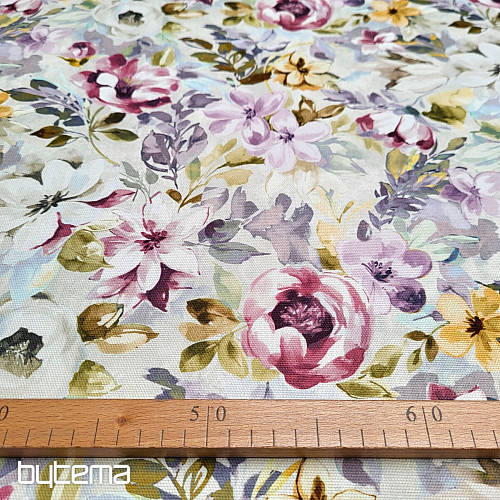 Tessuto decorativo PALETTE DI FIORI