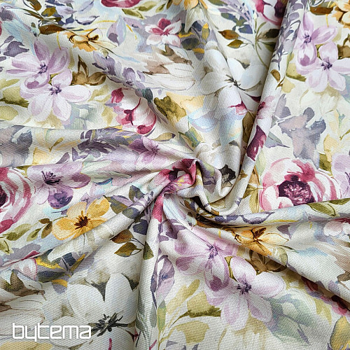 Tessuto decorativo PALETTE DI FIORI