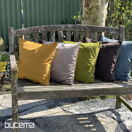 Rivestimento in velluto RIVIERA MARRONE