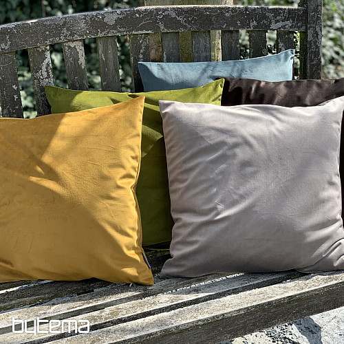 Rivestimento in velluto RIVIERA MARRONE