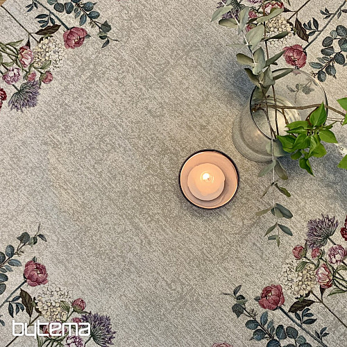 Tovaglia e scialle Tapestry FLORES TIME