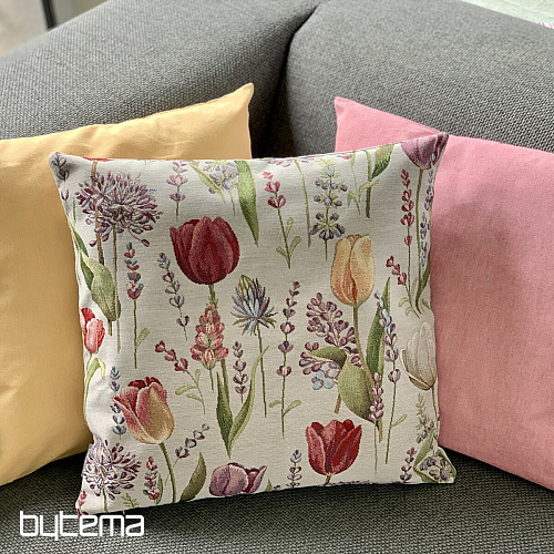 Fodera per cuscino arazzo TULIP SPRING
